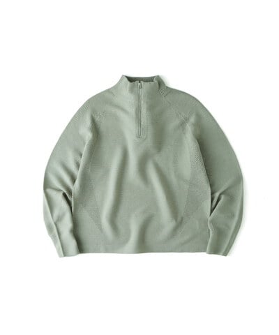 半開襟毛衣 LOGO SWEATER