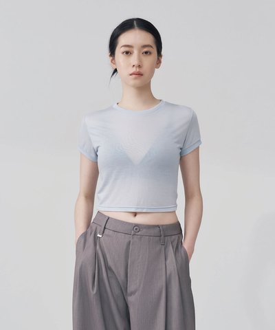 萊賽爾合身短袖TEE