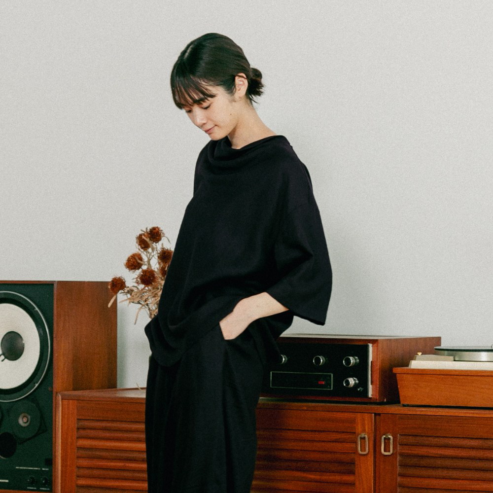 unisex cowl neck t shirt