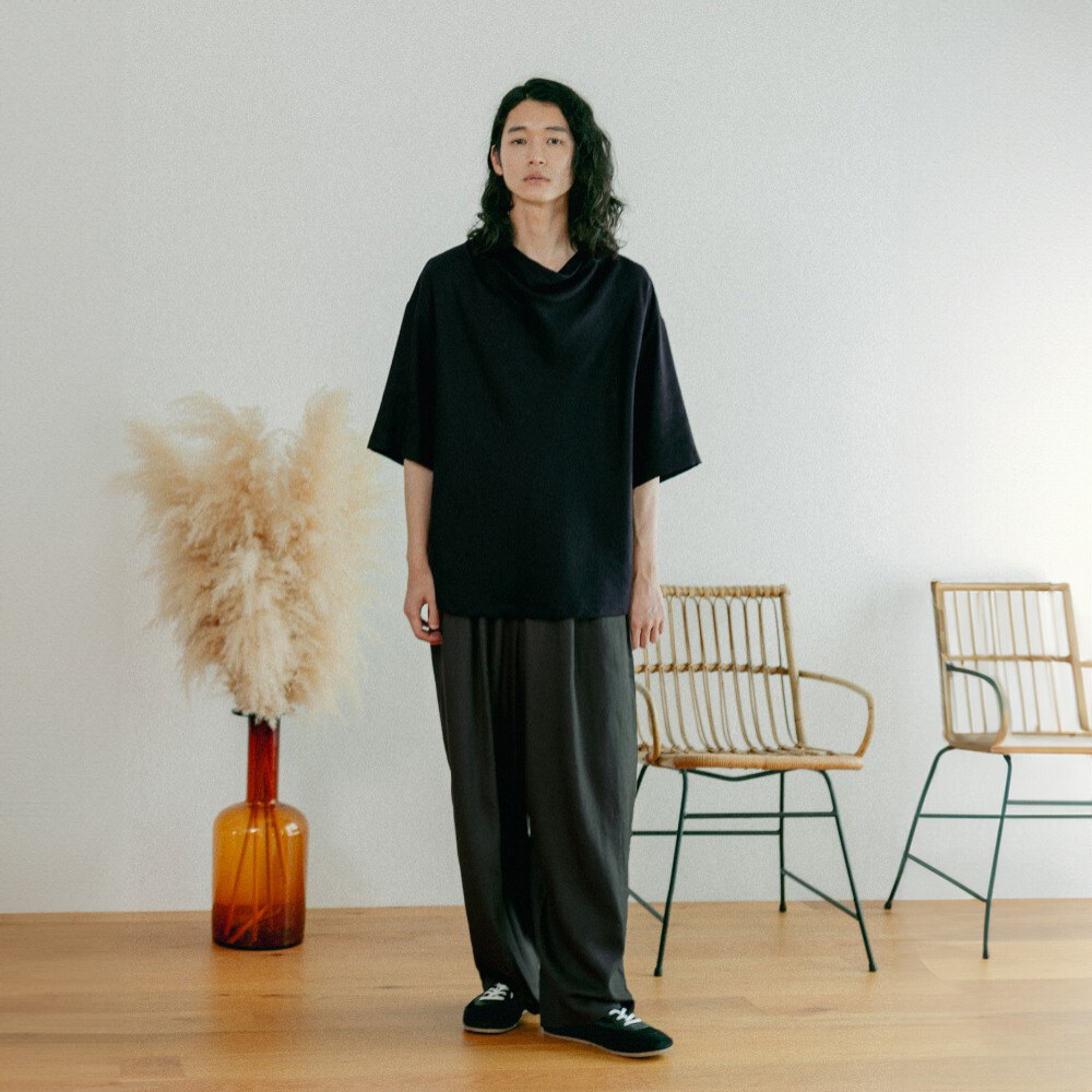 unisex cowl neck t shirt