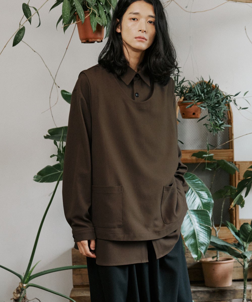 襯衫背心套裝 unisex shirts vest