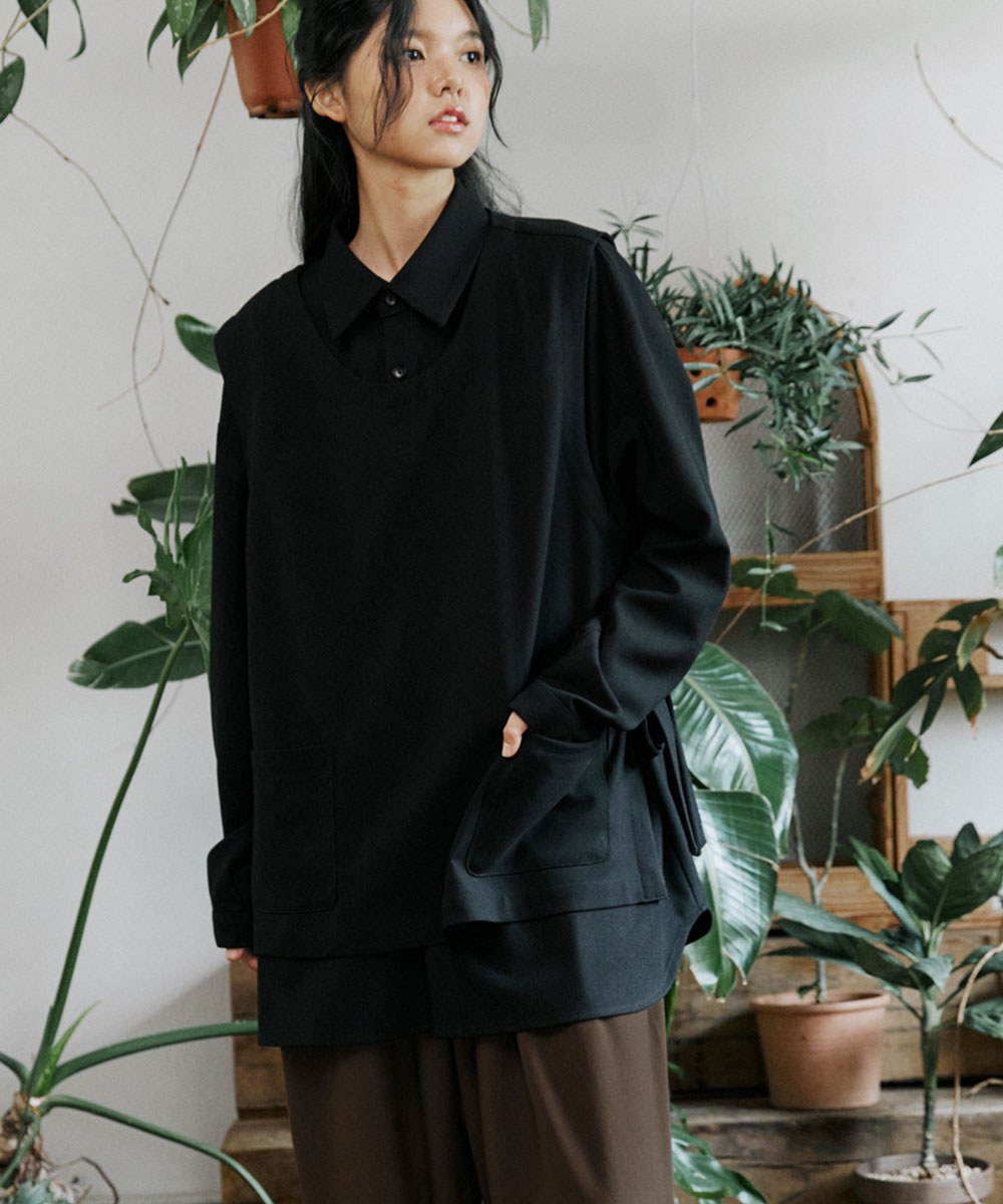 襯衫背心套裝 unisex shirts vest