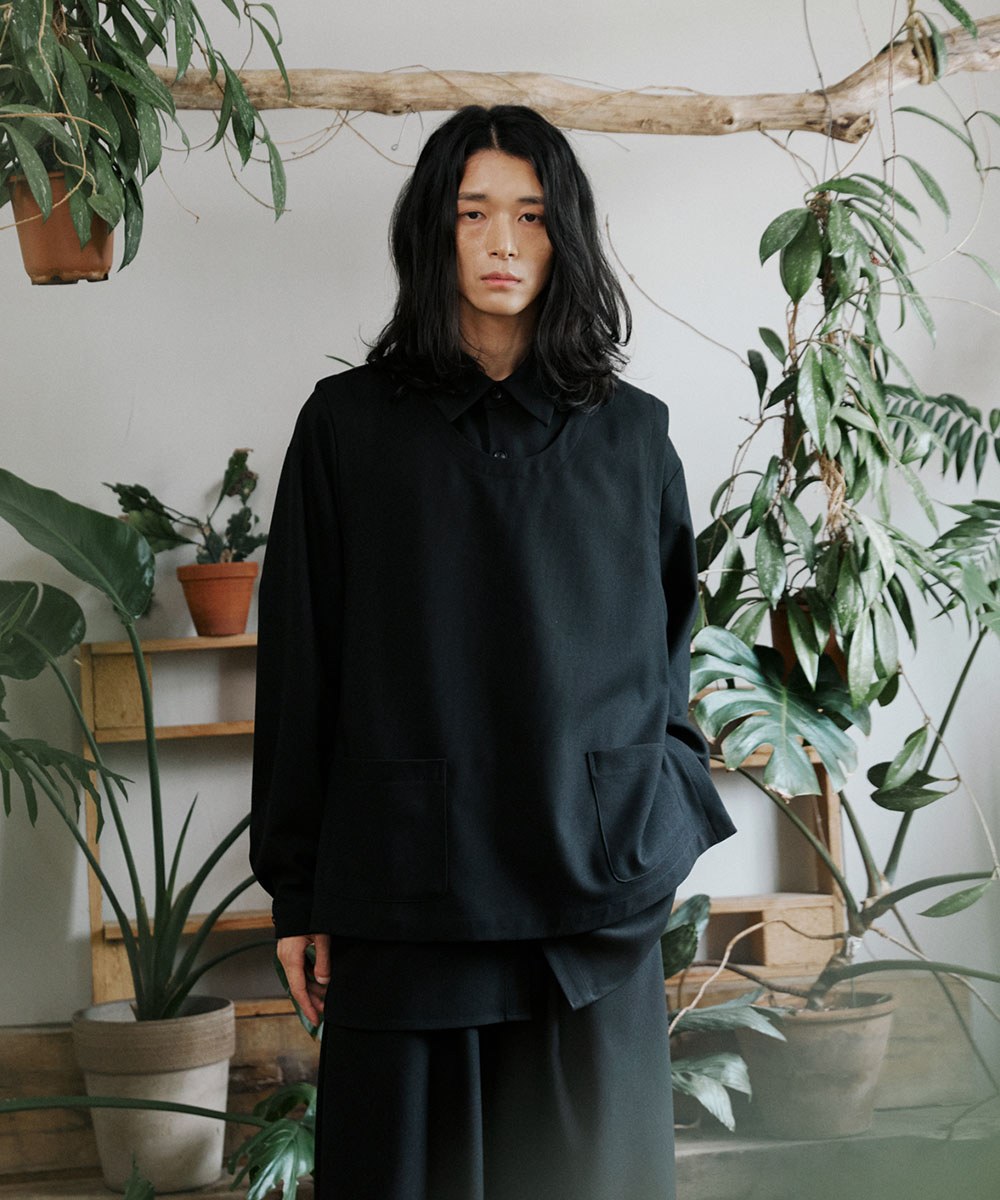 襯衫背心套裝 unisex shirts vest