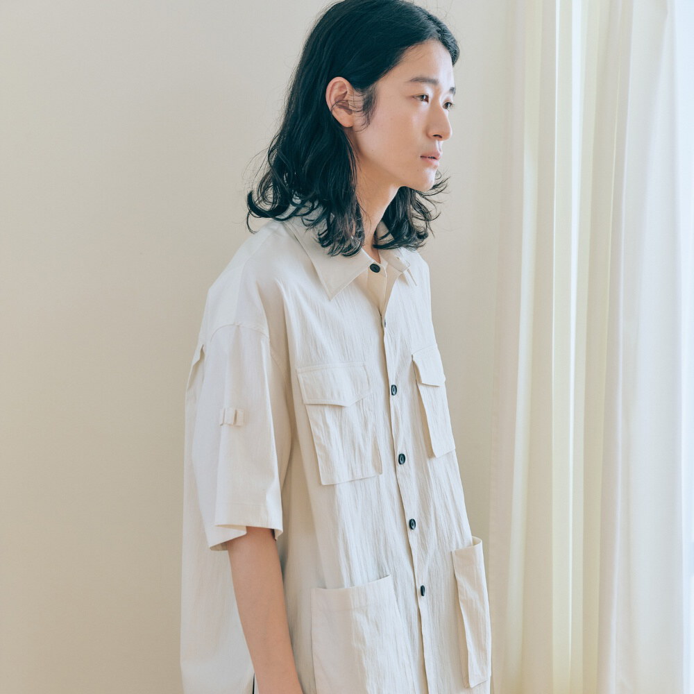 unisex safari shirts jacket