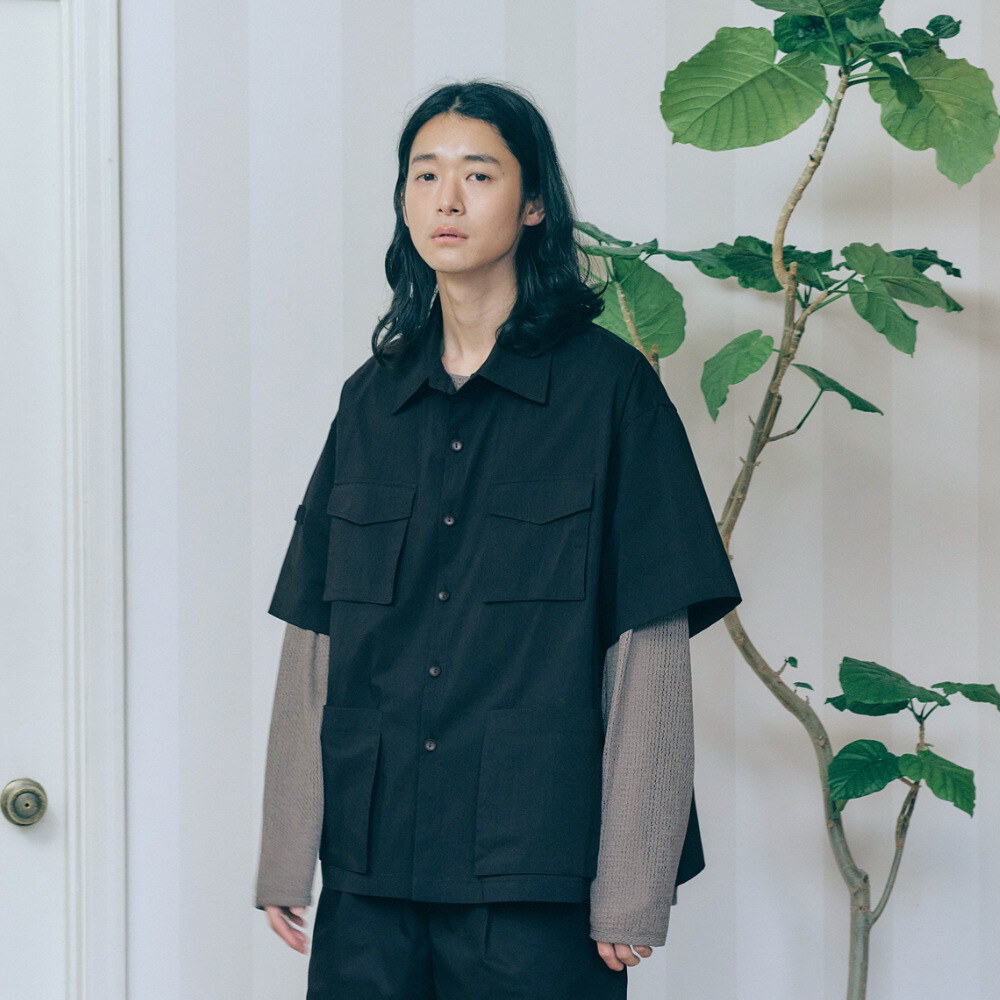 unisex safari shirts jacket