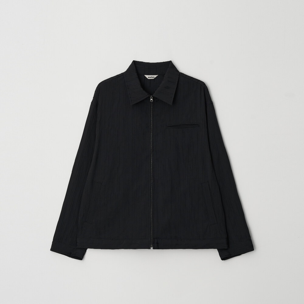 條紋寬版外套 unisex pouring jacket