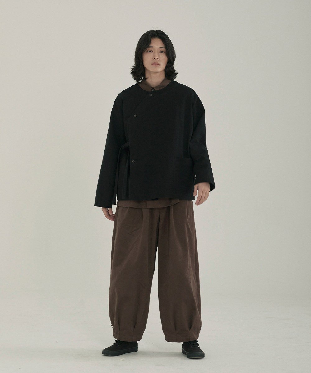 繫帶燈籠褲 unisex loop balloon pants