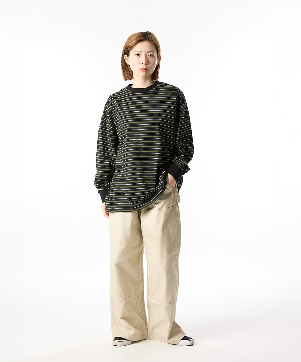 條紋上衣 MULTI BORDER LS TEE