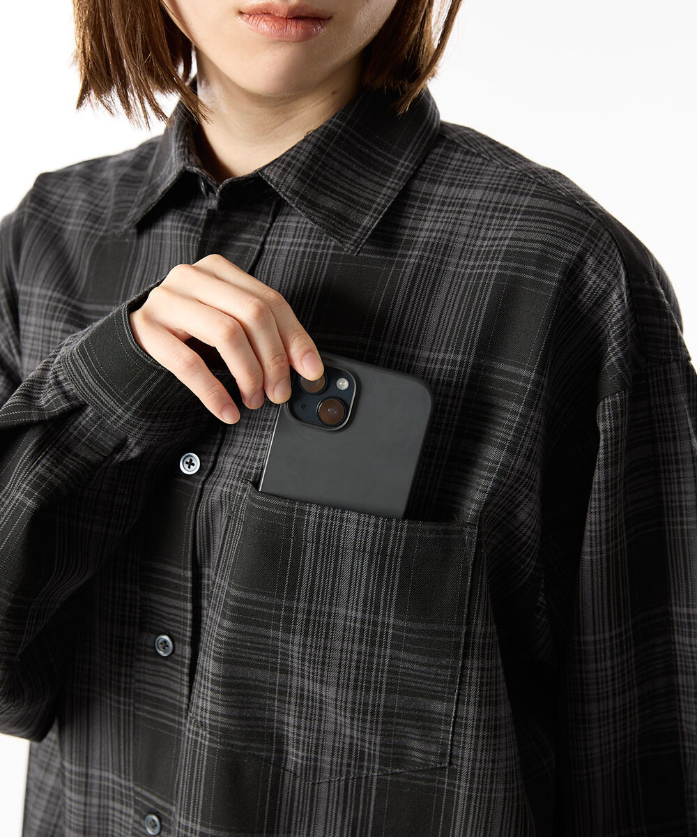 格紋襯衫 OMBRE CHECK SHIRT