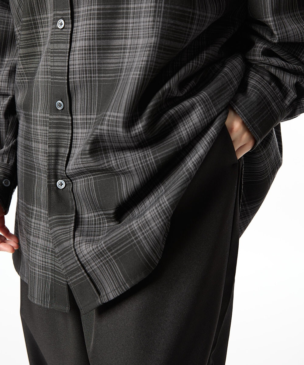 格紋襯衫 OMBRE CHECK SHIRT