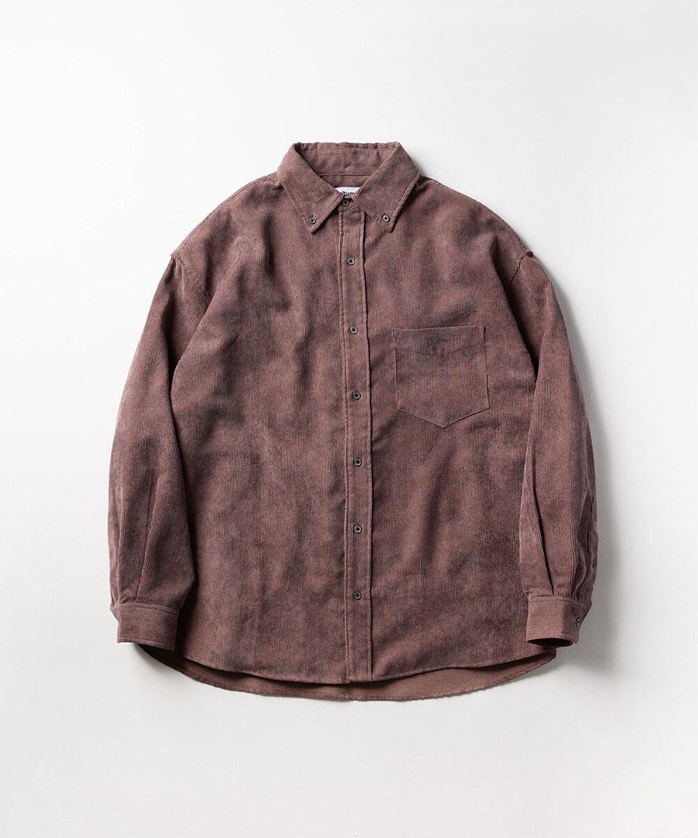 寬版燈芯絨襯衫 OVERSIZED CORDUROY SHIRT