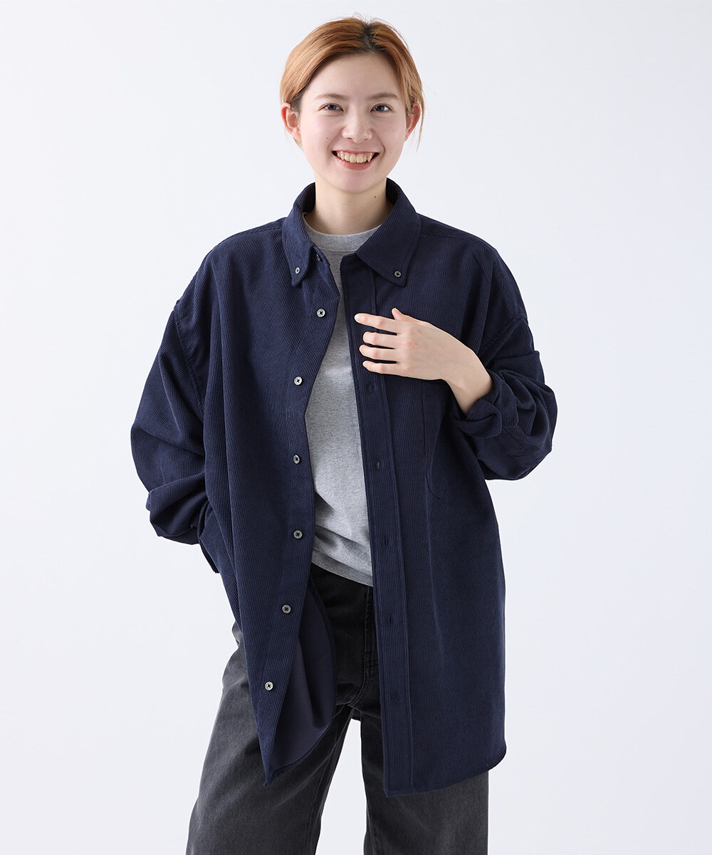 寬版燈芯絨襯衫 OVERSIZED CORDUROY SHIRT