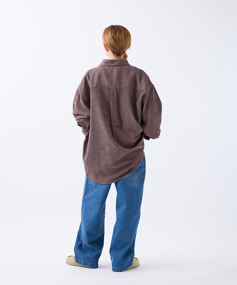 寬版燈芯絨襯衫 OVERSIZED CORDUROY SHIRT