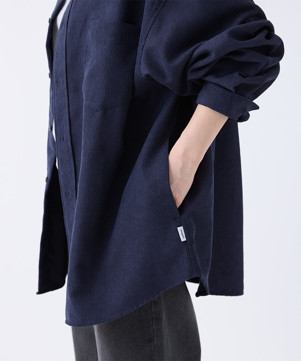 寬版燈芯絨襯衫 OVERSIZED CORDUROY SHIRT