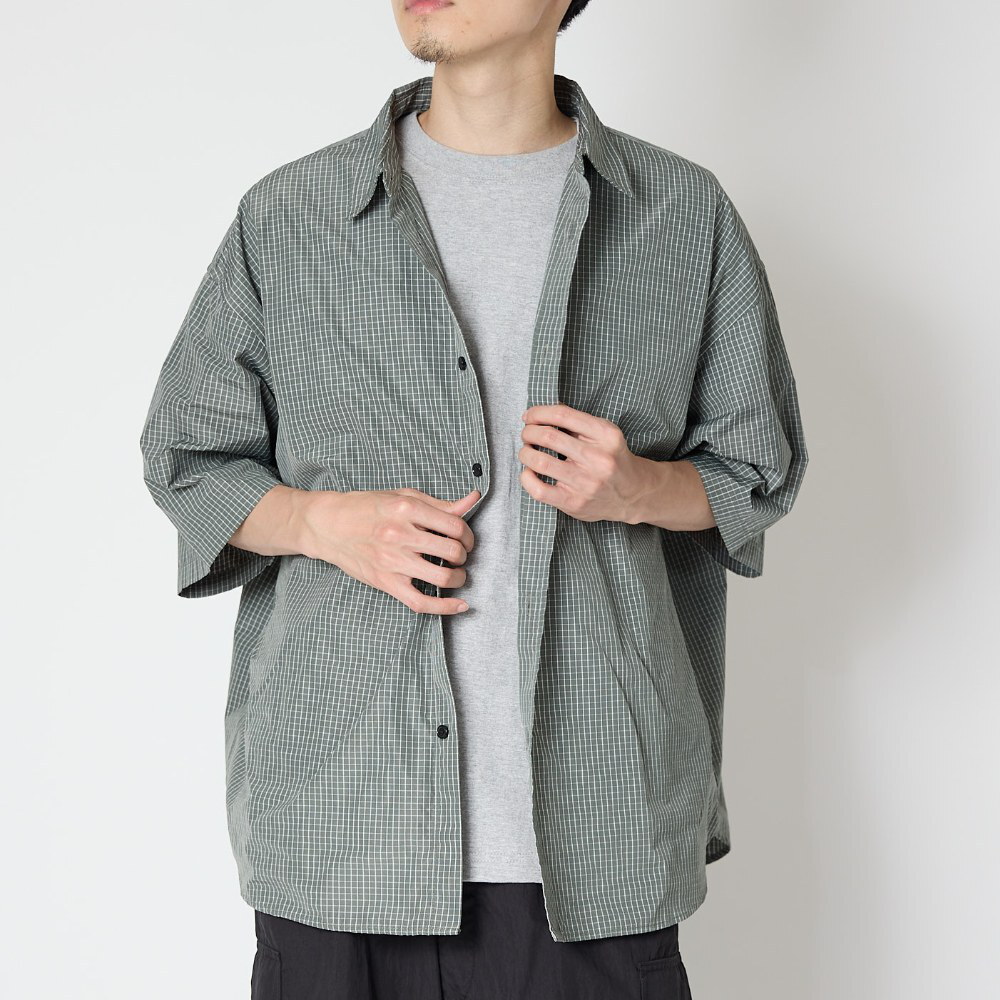 格紋短袖襯衫 GRAPH CHECK TECH SHIRTS SS