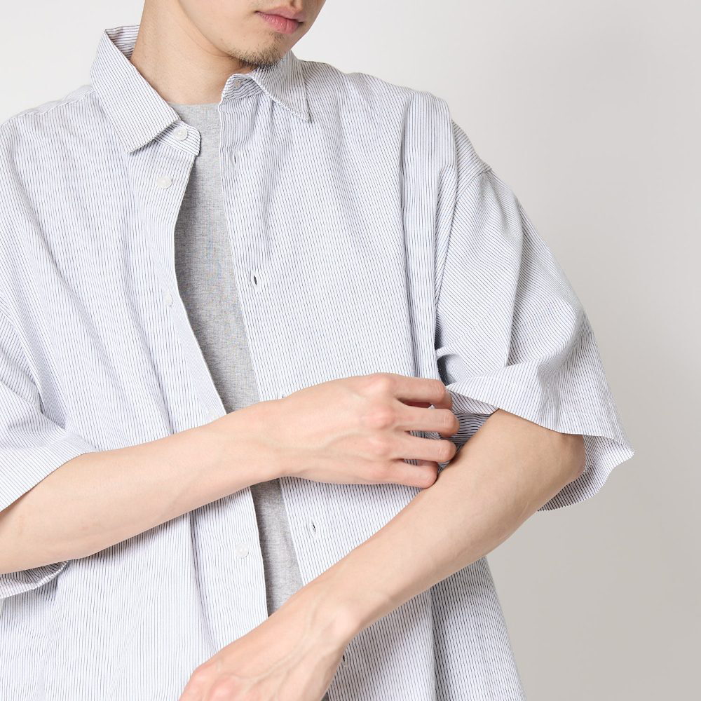 直條紋襯衫 STRIPE TECH SHIRTS SS