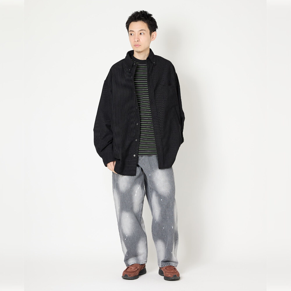 寬版燈芯絨襯衫 OVERSIZED CORDUROY SHIRT