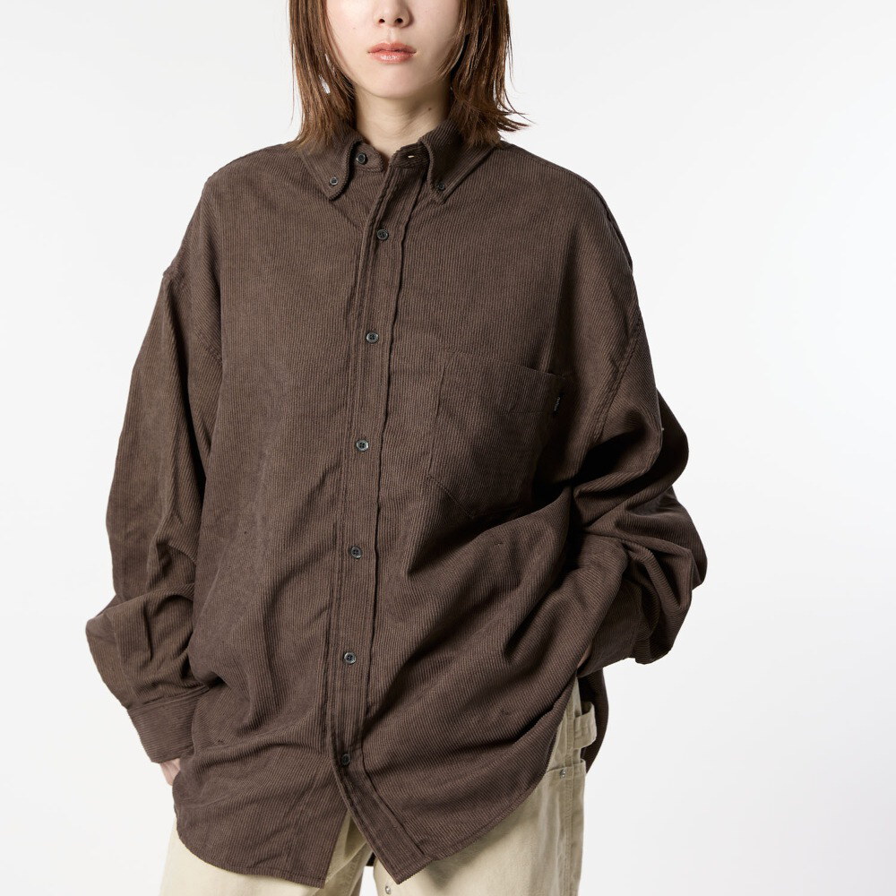 寬版燈芯絨襯衫 OVERSIZED CORDUROY SHIRT