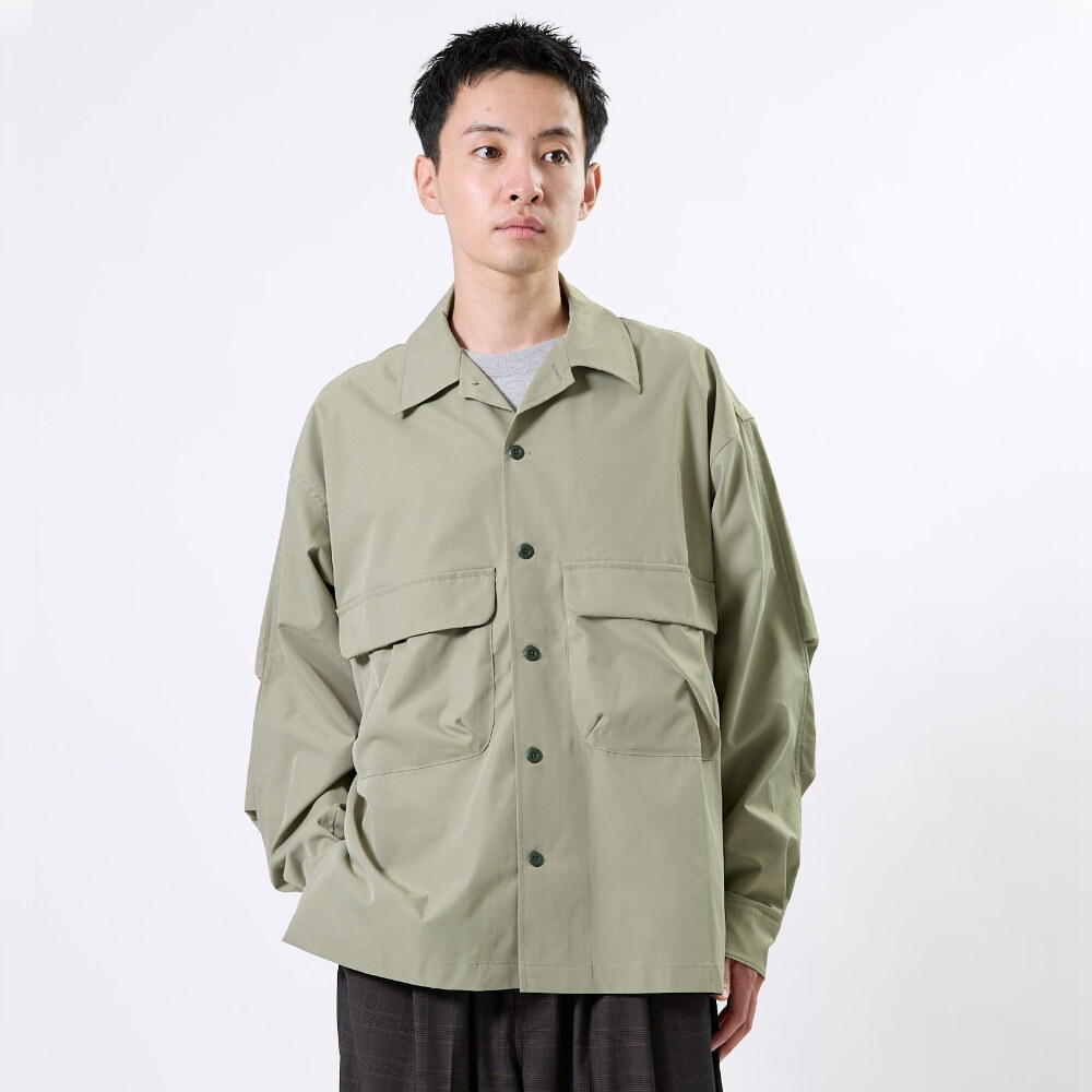 雙口袋襯衫 DAILY TECH SHIRT LS