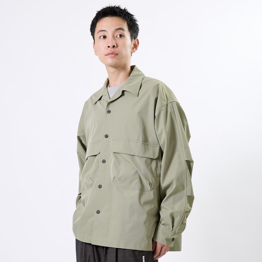 雙口袋襯衫 DAILY TECH SHIRT LS