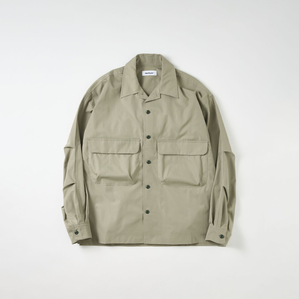 雙口袋襯衫 DAILY TECH SHIRT LS