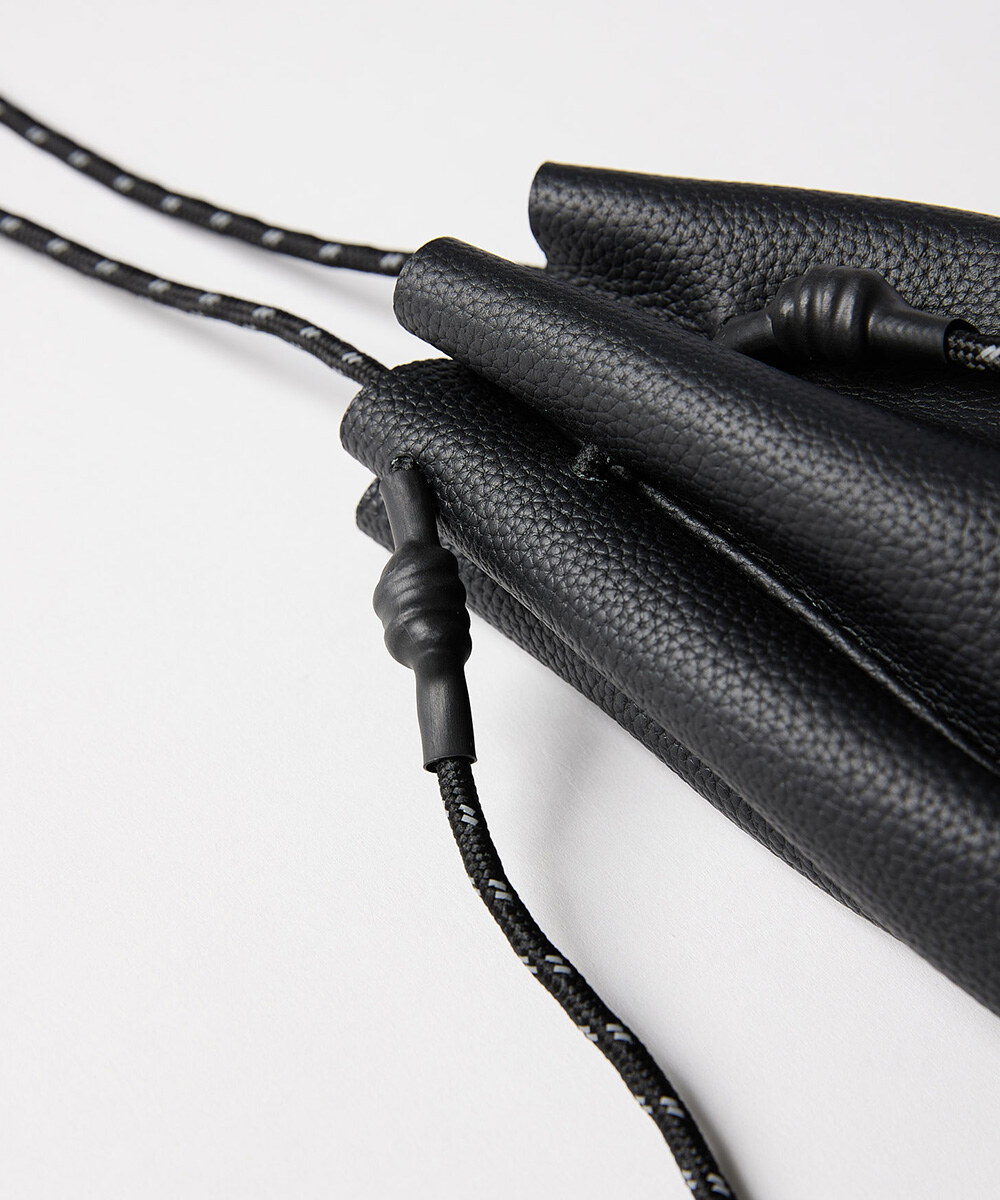 束口包 LEATHER DRAWSTRING BAG
