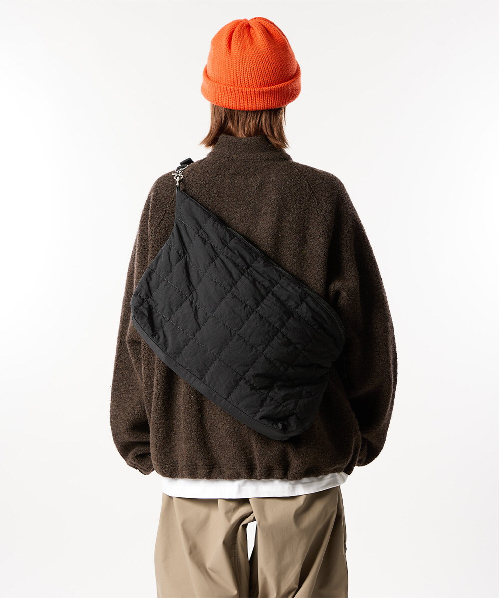 絎縫肩背包 QUILTING POUCH SHOULDER BAG