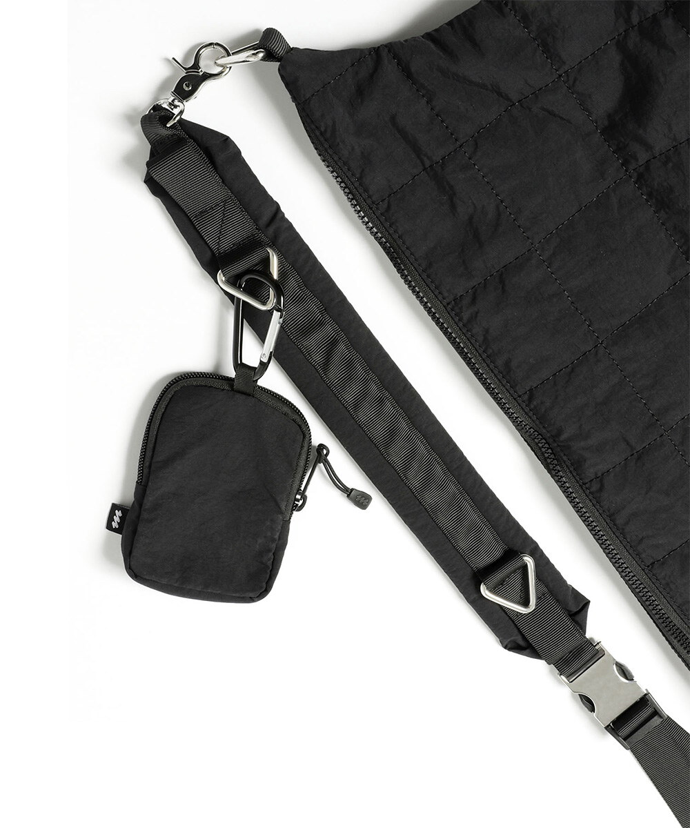 絎縫肩背包 QUILTING POUCH SHOULDER BAG