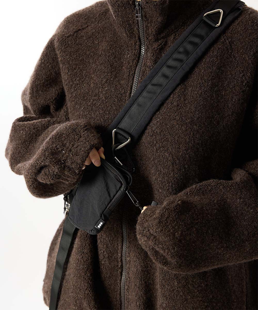 絎縫肩背包 QUILTING POUCH SHOULDER BAG