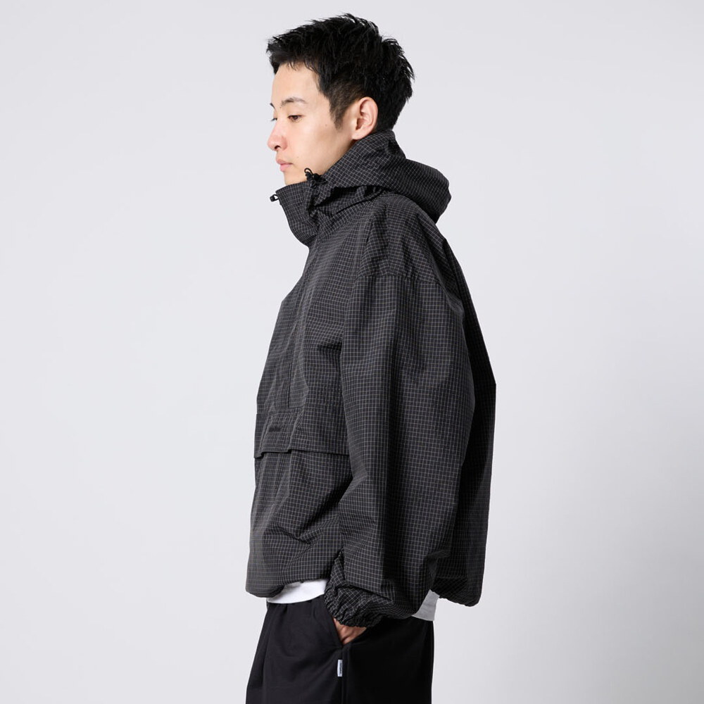 格紋連帽衫 GRAPH CK NYLON ANORAK
