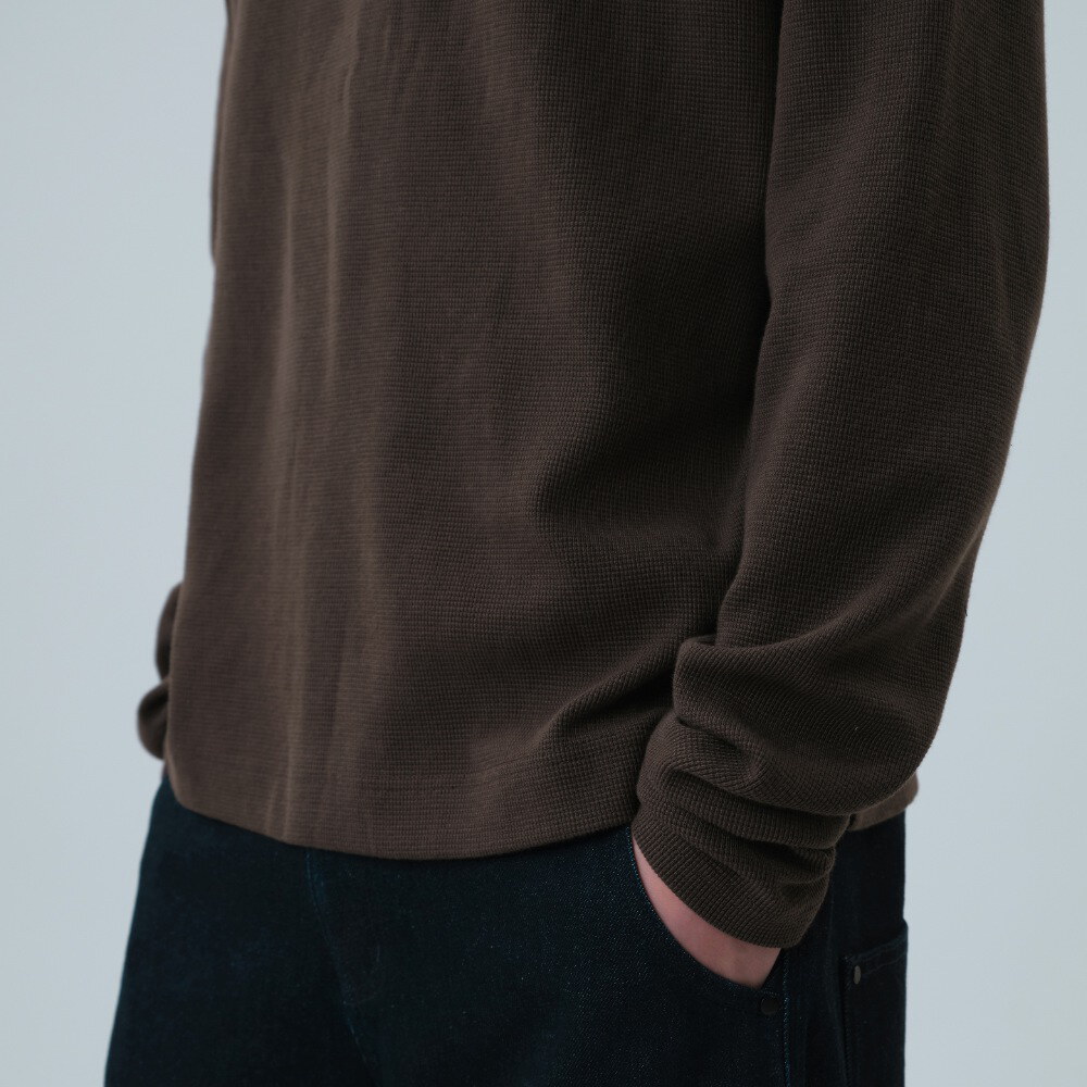 亨利領長袖 MEL. Henley LS Tee