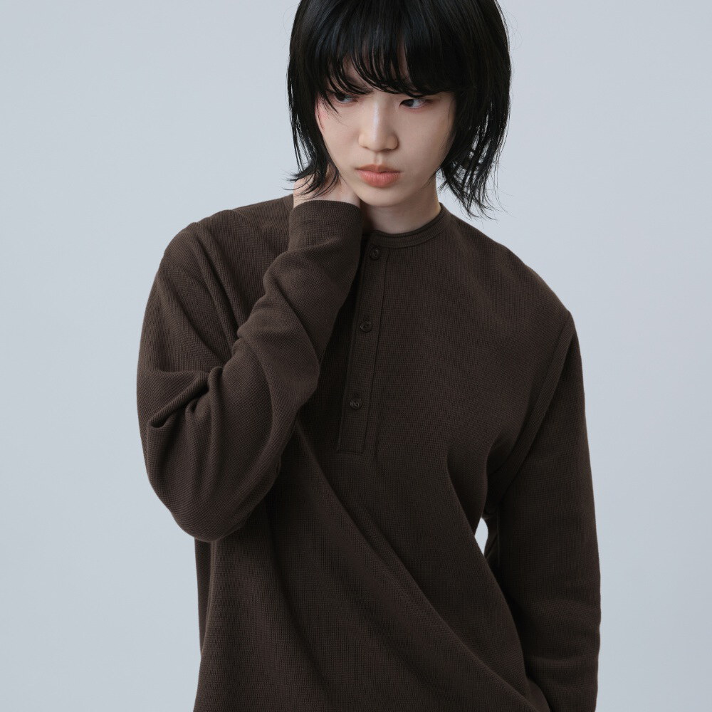 亨利領長袖 MEL. Henley LS Tee
