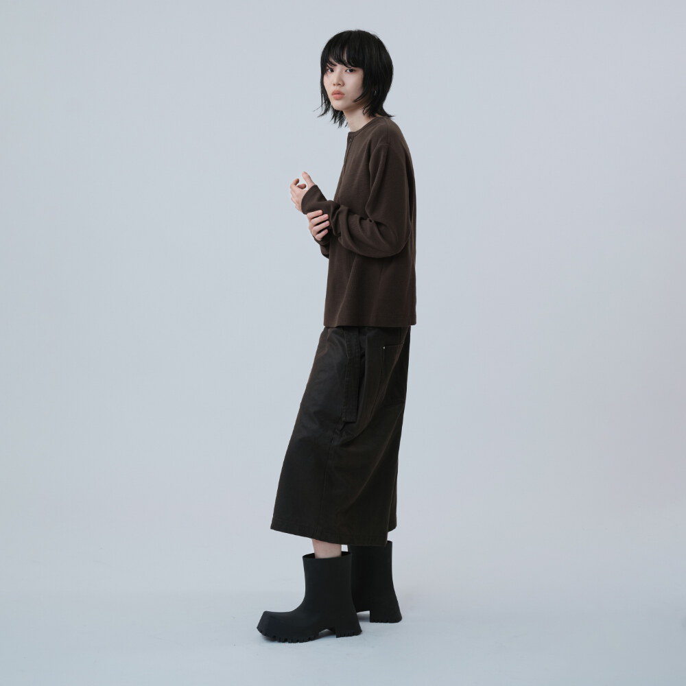 亨利領長袖 MEL. Henley LS Tee