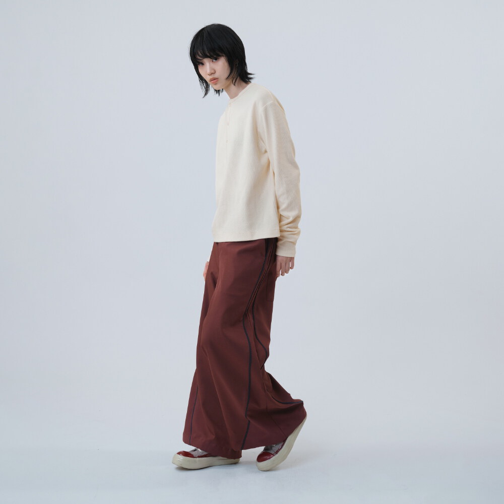 亨利領長袖 MEL. Henley LS Tee