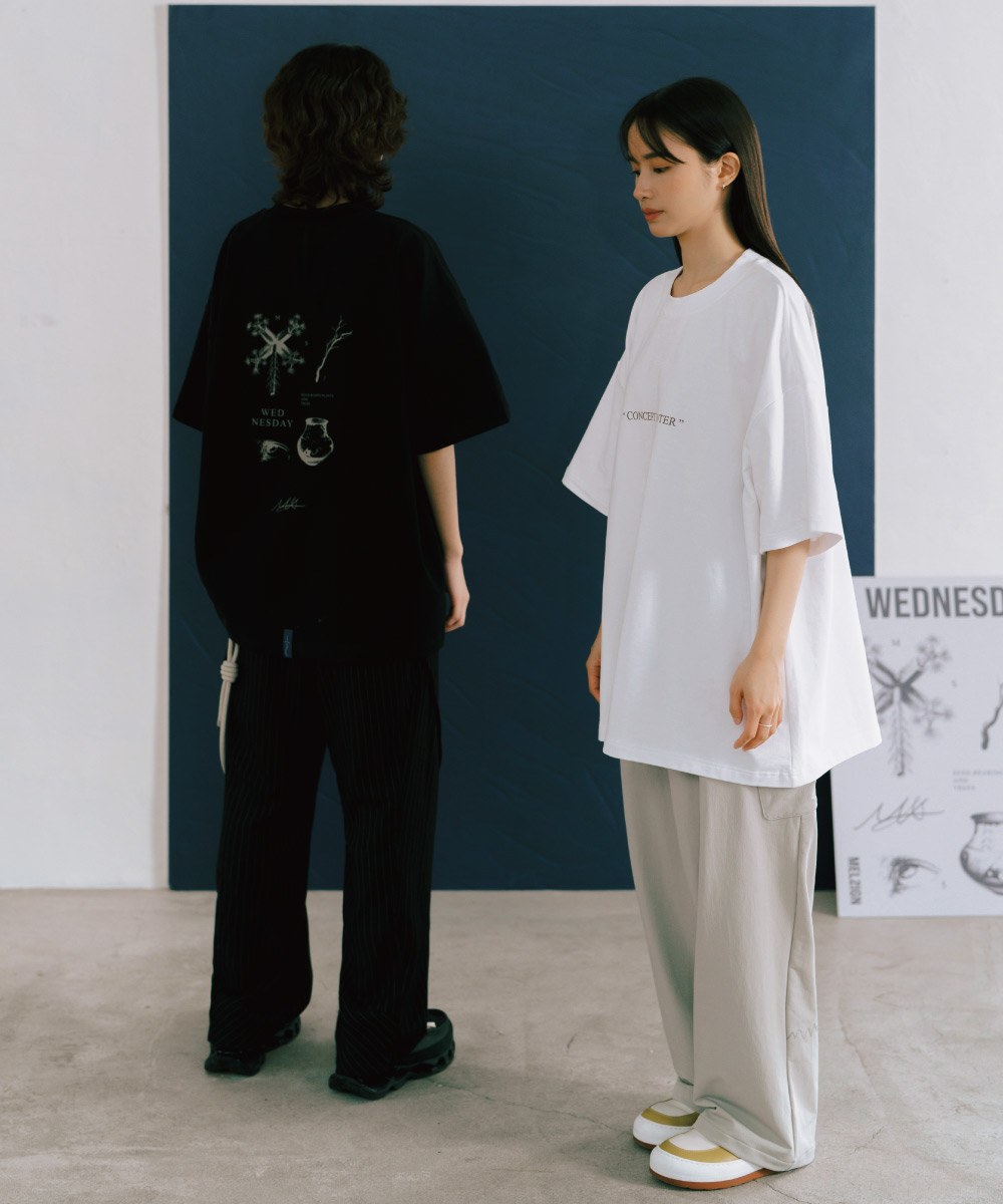 MELSIGN 印花短Tee Wed Concept Painter Tee