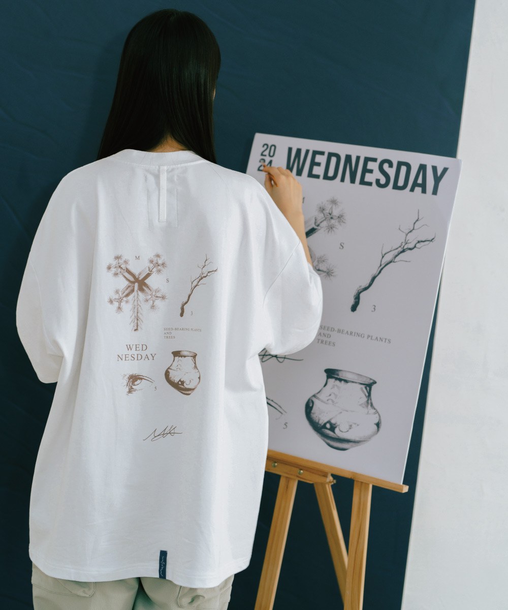 MELSIGN 印花短Tee Wed Concept Painter Tee