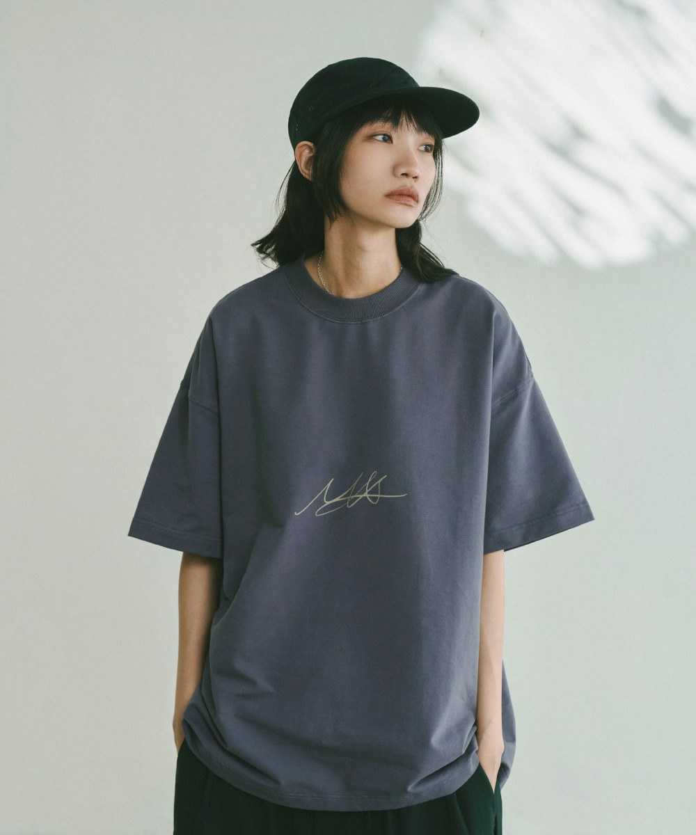 聯名圖像短Tee MELSIGN x Found Feather Soft touch Feather Tee