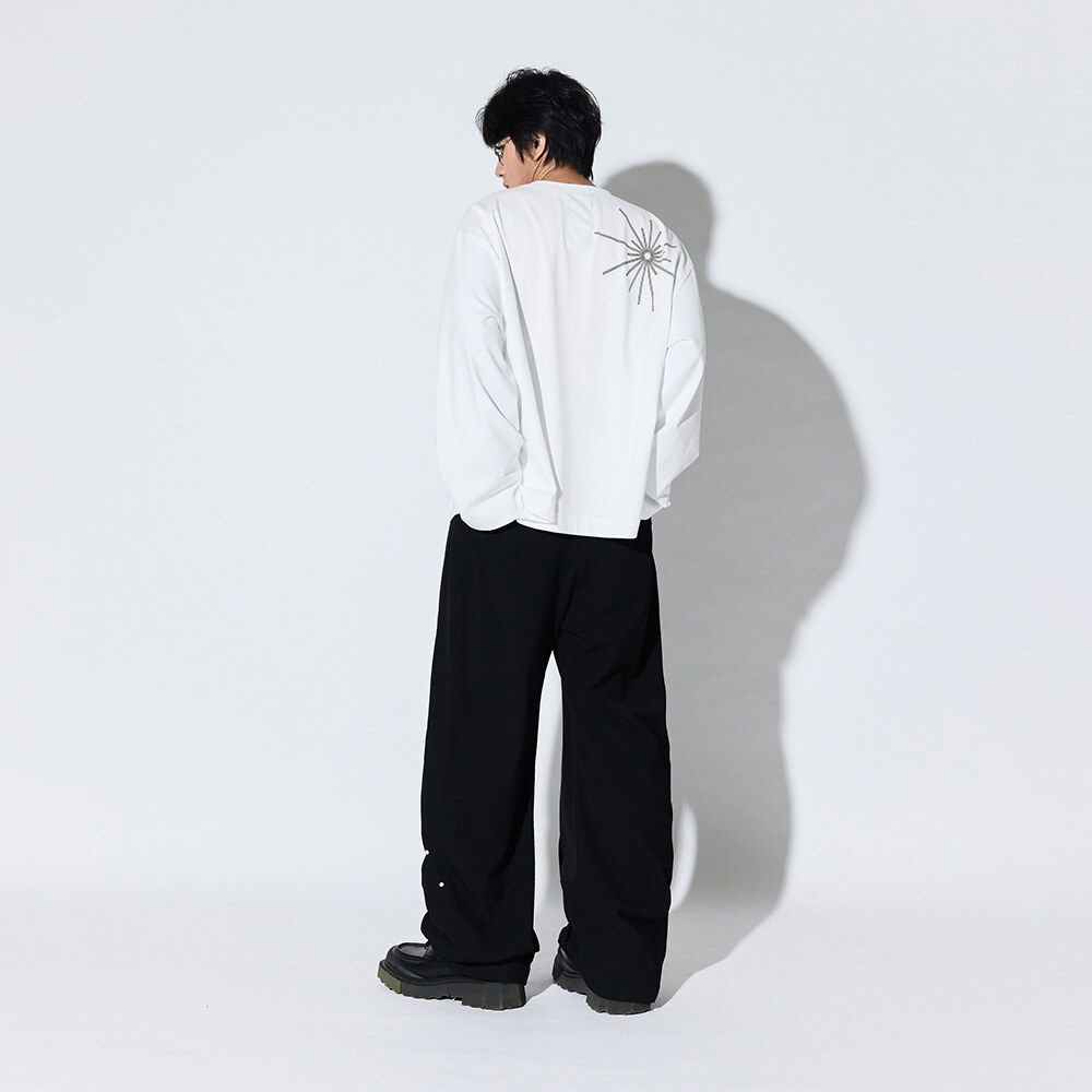 寬版長袖上衣Layered Process LS TEE