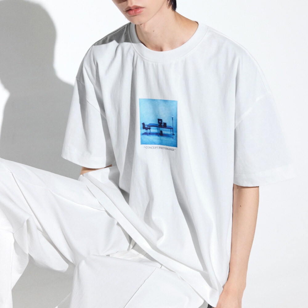 印花短TEE Concept Photographer TEE