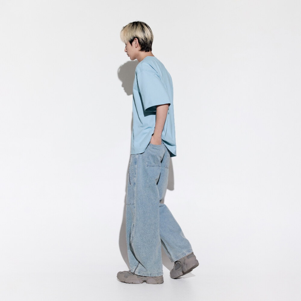 圖像寬短上衣 Algo Program Tee