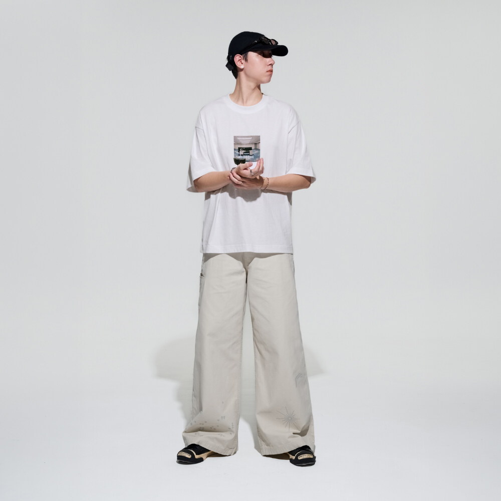 圖像短Tee Office Alien Tee