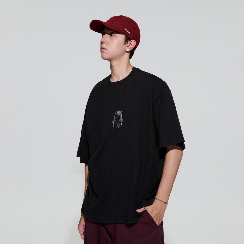 圖像短TEE Mechanical Force Tee