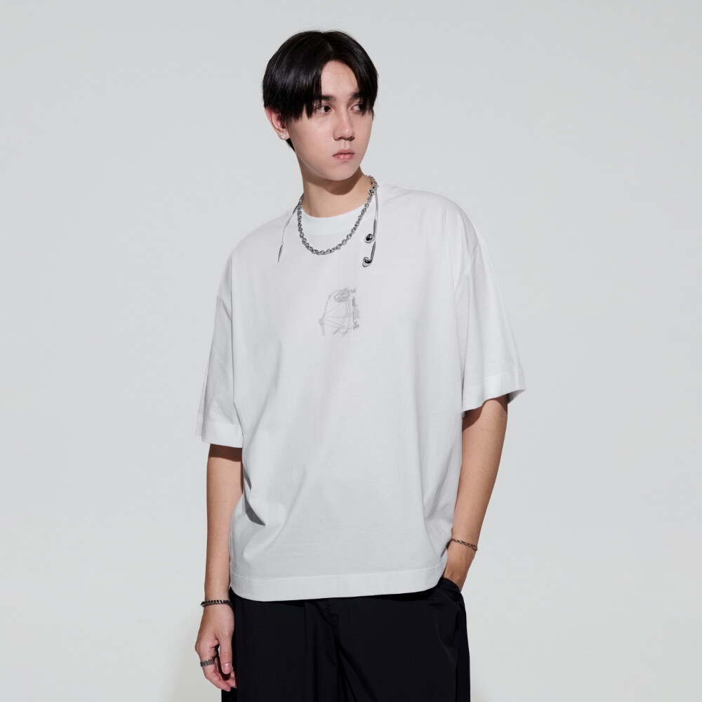 圖像短TEE Mechanical Force Tee