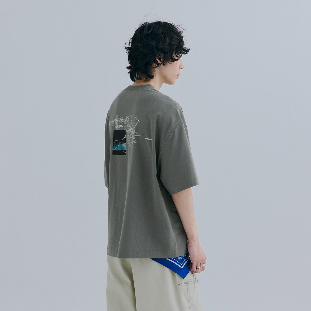 圖像短袖TEE 機械 Yeah Tee