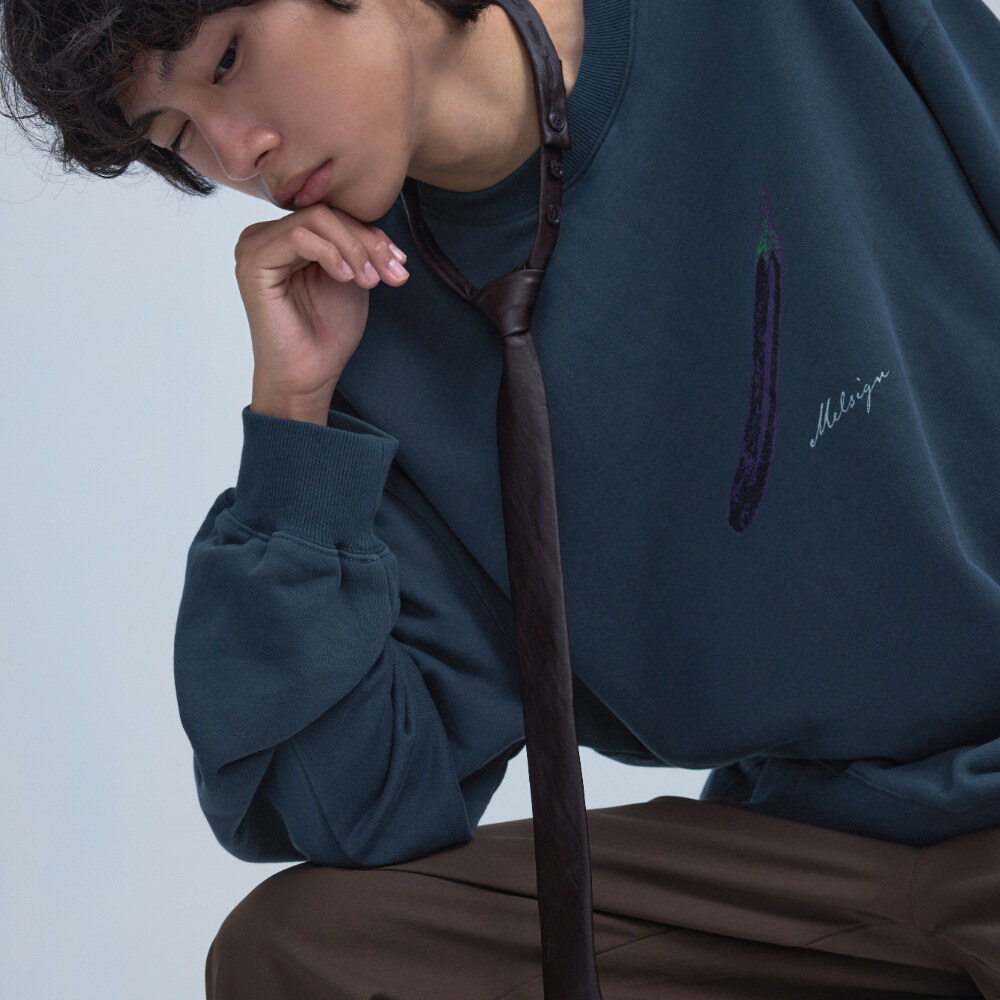 茄子大學 Tee Eggplant Veggie LS Tee