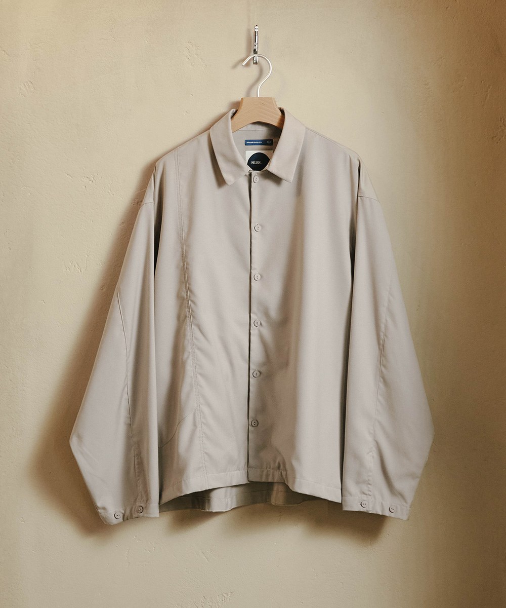 MELSIGN 寬鬆襯衫 Patched OV LS Shirt