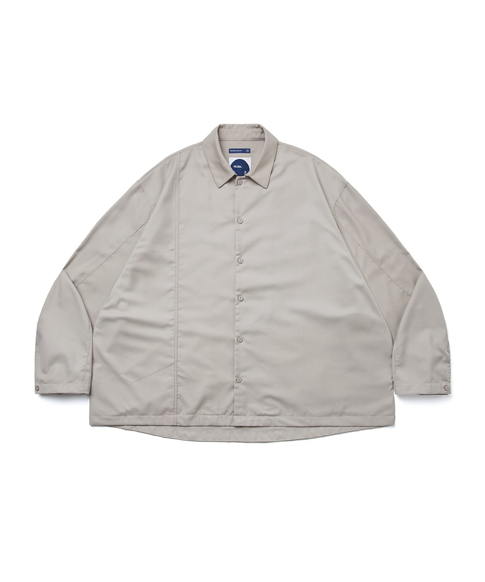 MELSIGN 寬鬆襯衫 Patched OV LS Shirt