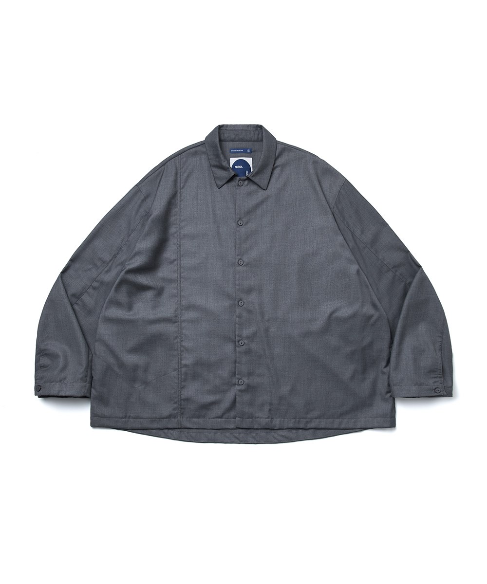 MELSIGN 寬鬆襯衫 Patched OV LS Shirt