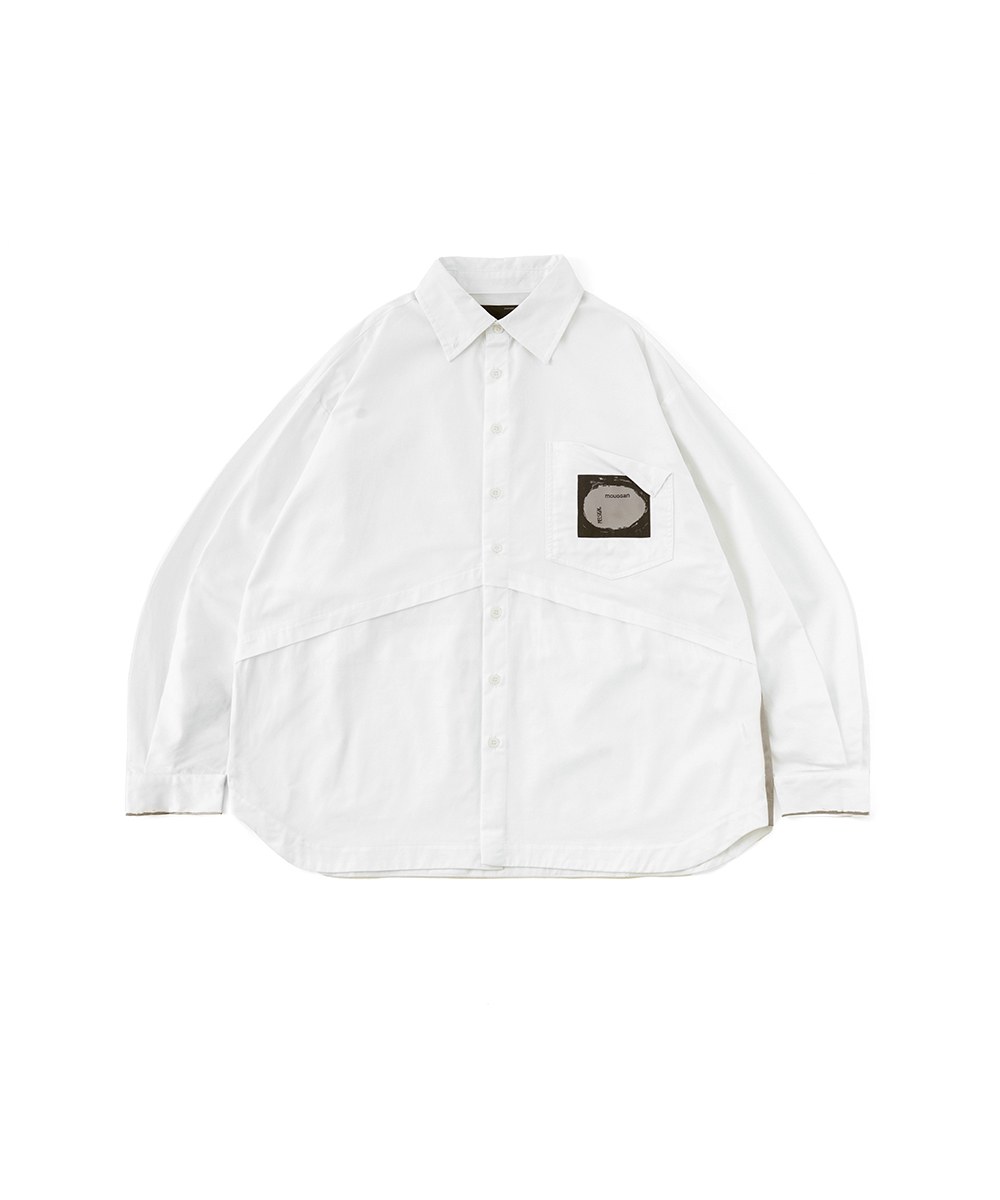 MELSIGN x mouggan 寬鬆挺版兩用領襯衫