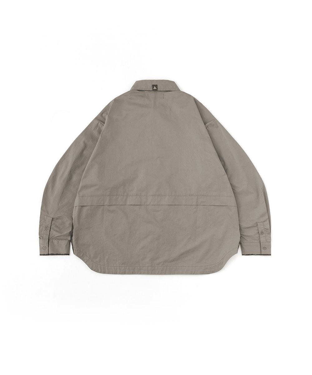 MELSIGN x mouggan 寬鬆挺版兩用領襯衫